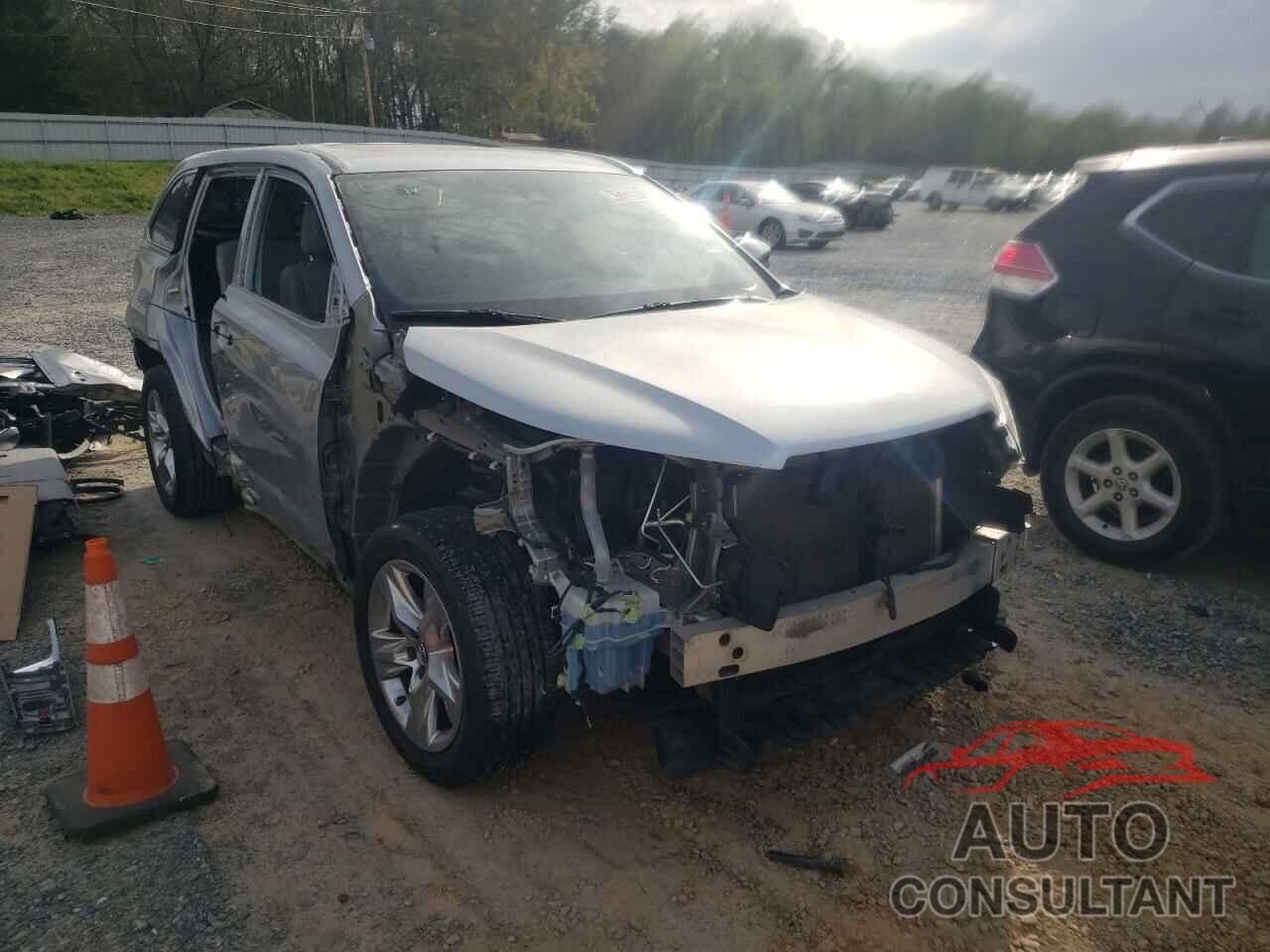 TOYOTA HIGHLANDER 2018 - 5TDYZRFH4JS284788