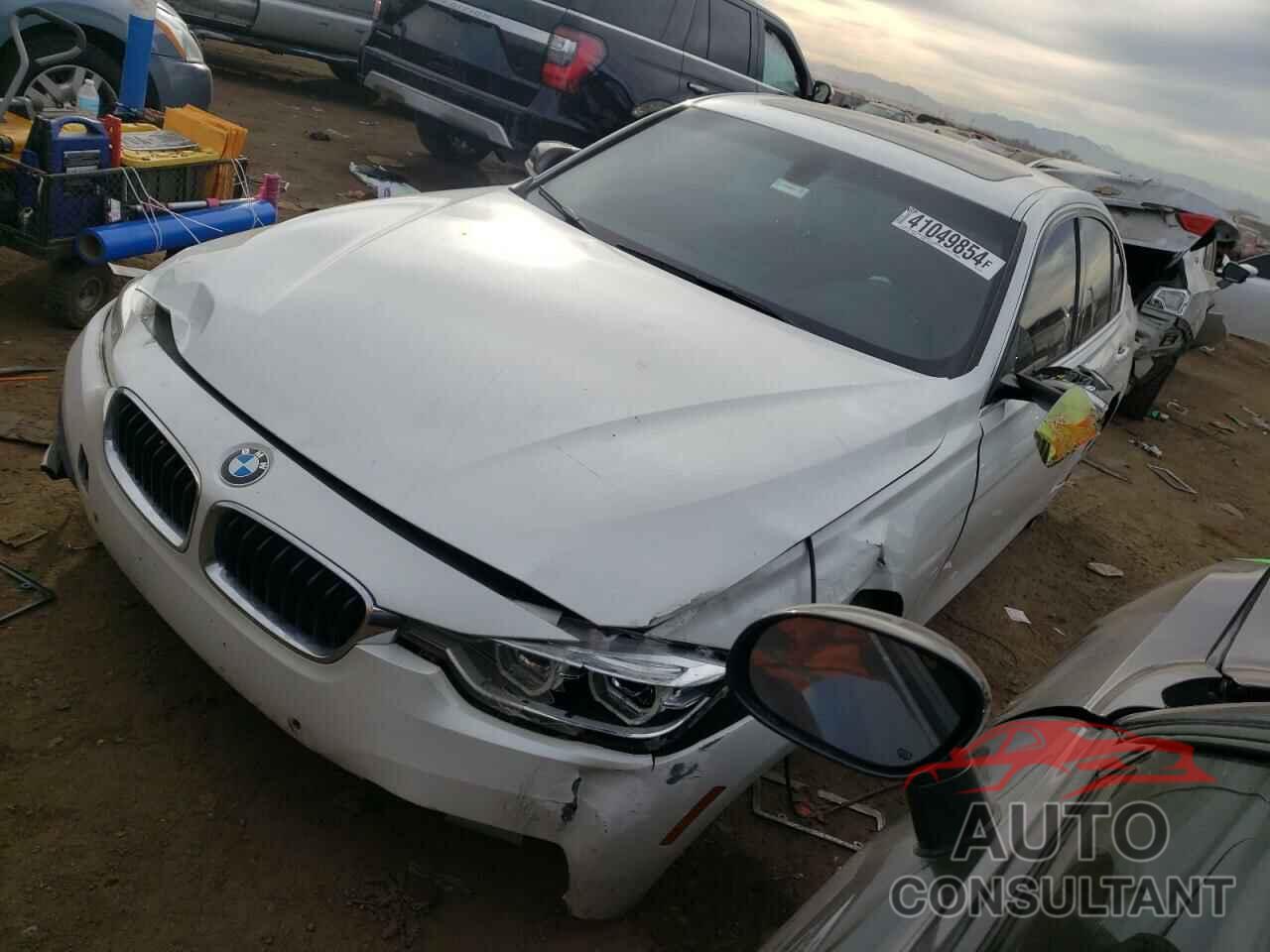 BMW 3 SERIES 2017 - WBA8D9G5XHNT91618