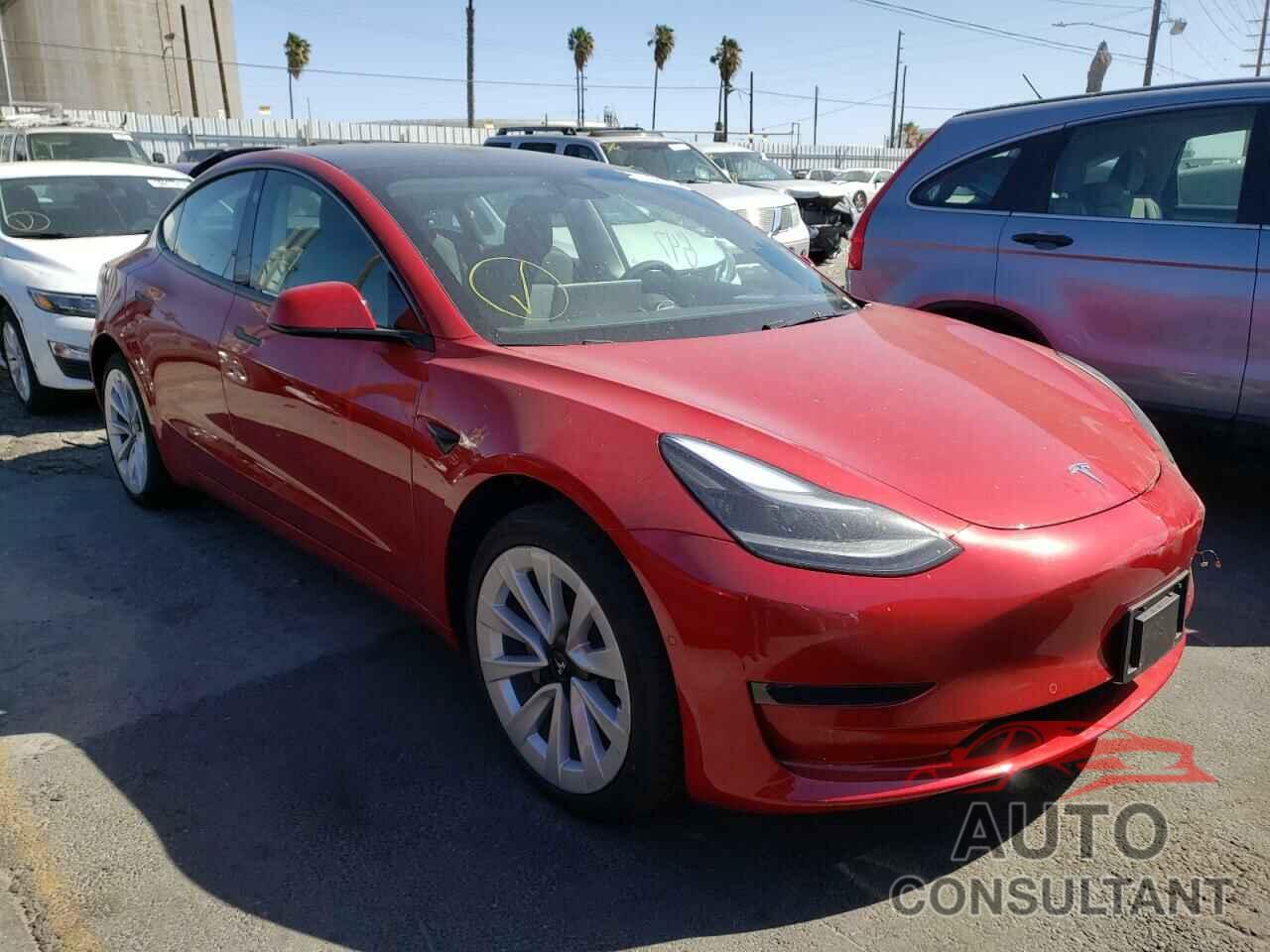 TESLA MODEL 3 2022 - 5YJ3E1EA1NF145529