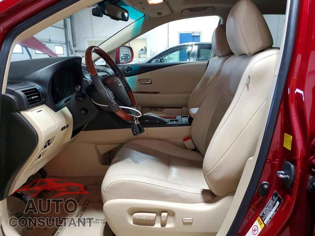 LEXUS RX350 2011 - 2T2BK1BA6BC096459