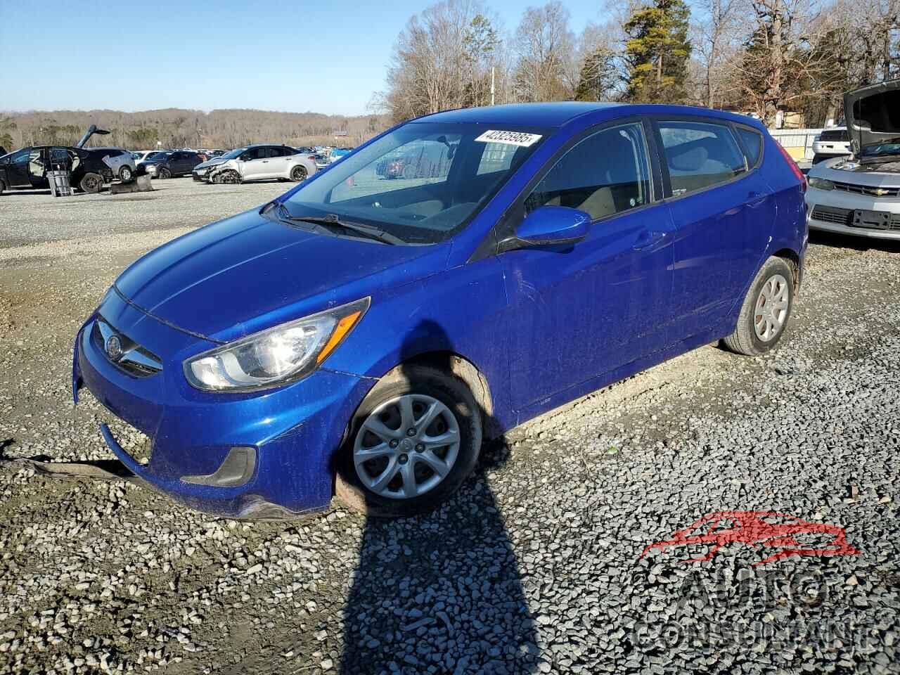 HYUNDAI ACCENT 2014 - KMHCT5AE8EU159114