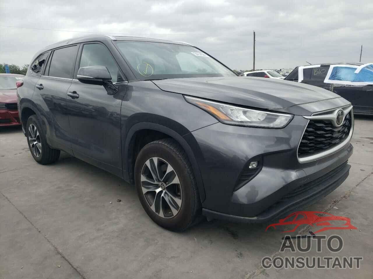 TOYOTA HIGHLANDER 2020 - 5TDGZRAH4LS005636