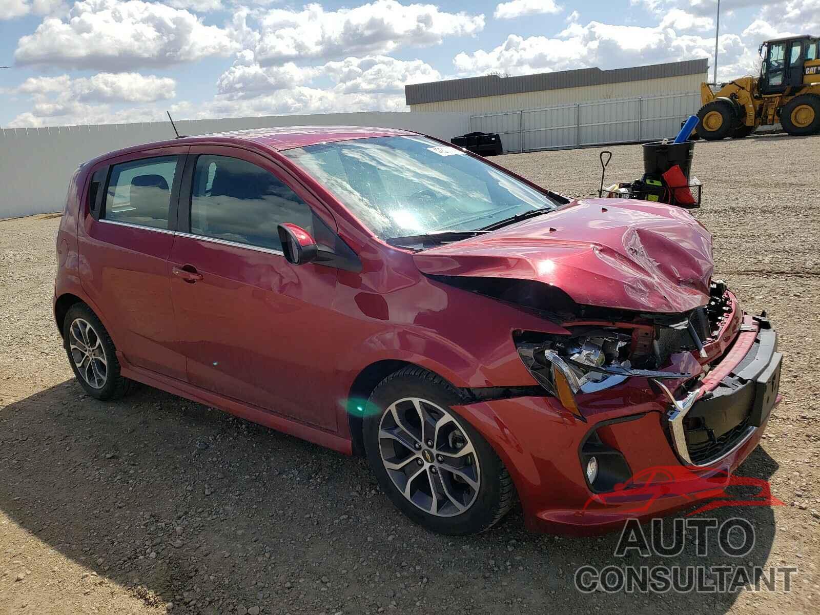 CHEVROLET SONIC 2017 - 1G1JD6SB2H4120227
