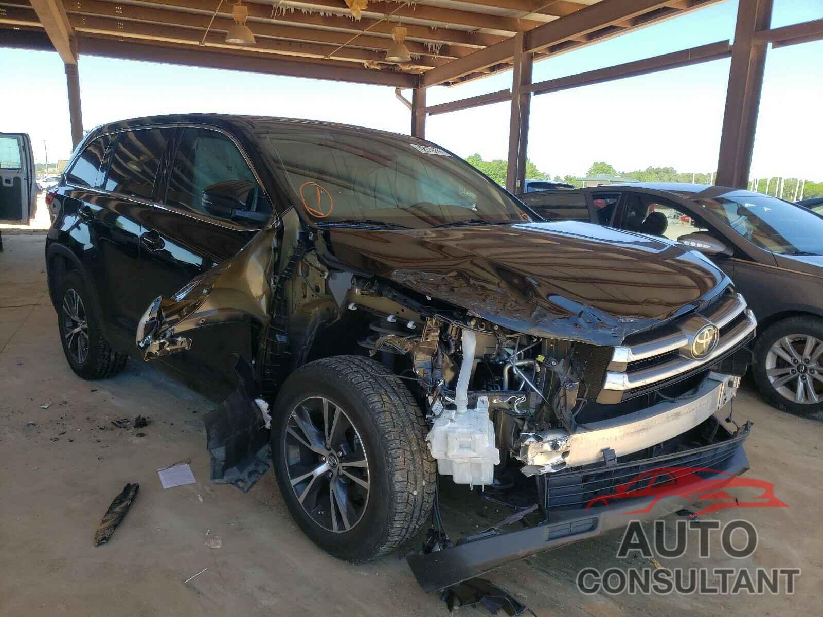 TOYOTA HIGHLANDER 2017 - 5TDZZRFH9HS231308