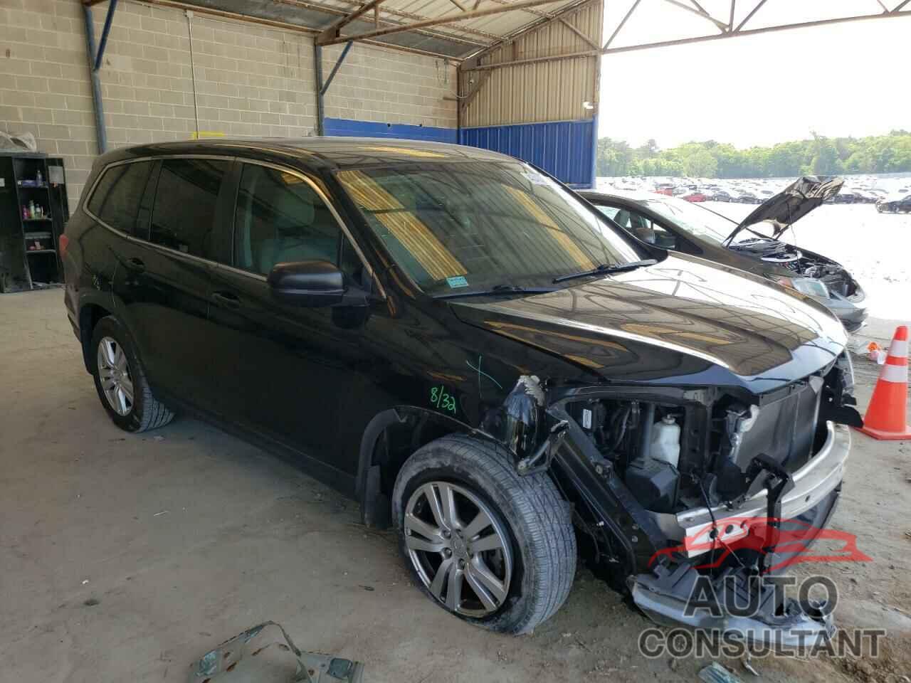 HONDA PILOT 2017 - 5FNYF5H12HB002681