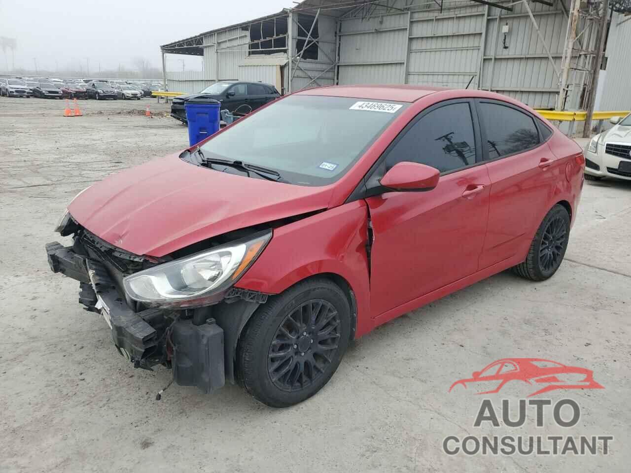 HYUNDAI ACCENT 2013 - KMHCU4AE5DU321965