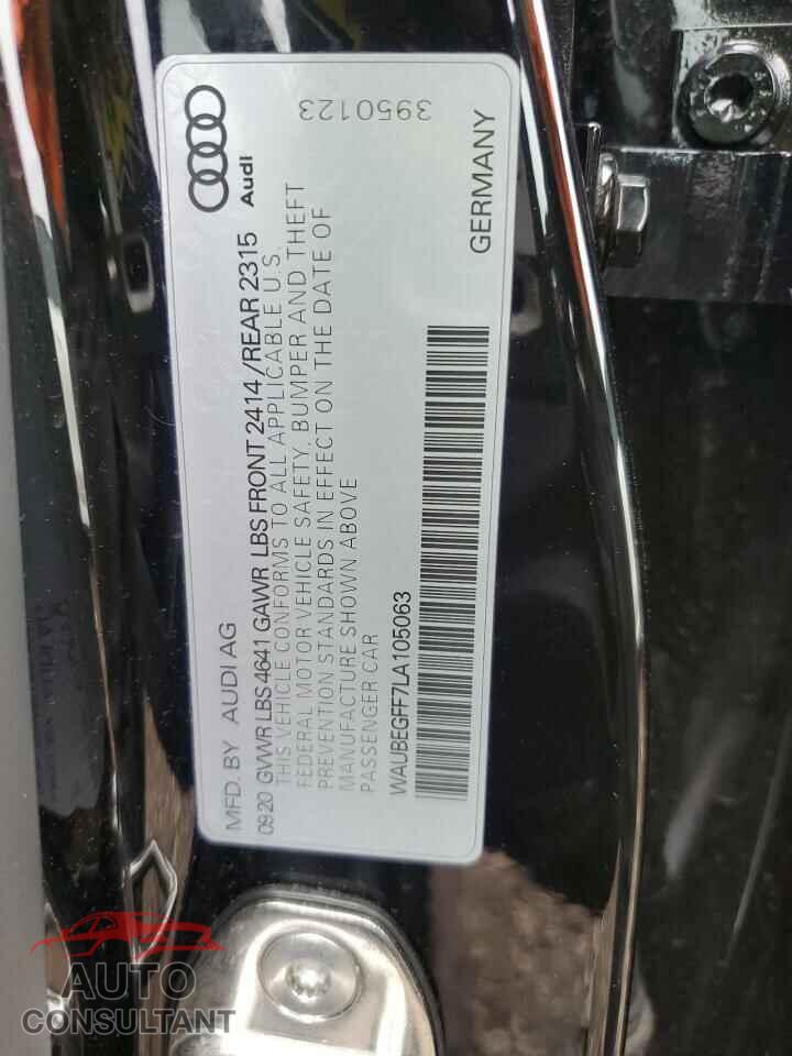 AUDI A3 2020 - WAUBEGFF7LA105063