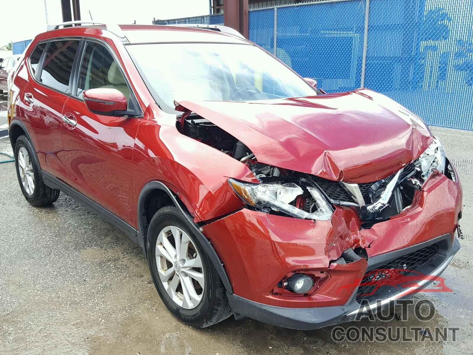 NISSAN ROGUE S 2016 - KNMAT2MT3GP719014