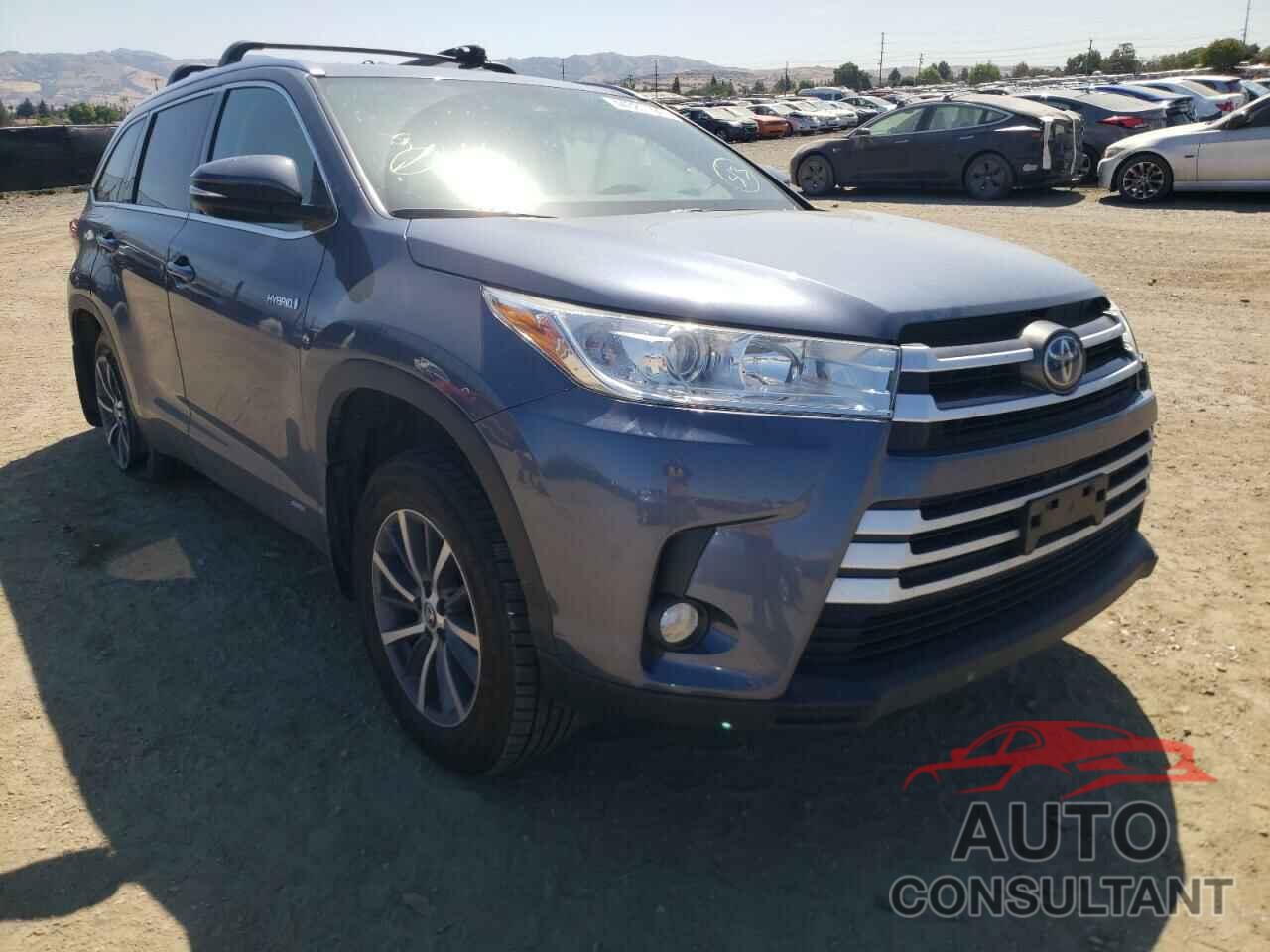 TOYOTA HIGHLANDER 2019 - 5TDJGRFH8KS066992