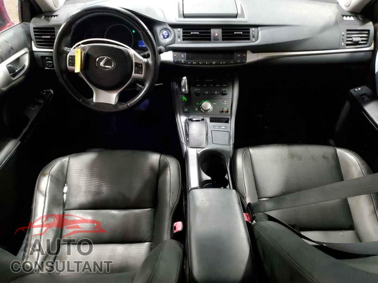 LEXUS CT 200 2012 - JTHKD5BH4C2122560