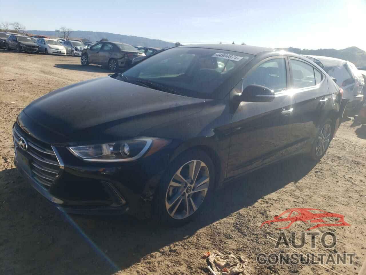 HYUNDAI ELANTRA 2017 - KMHD84LF2HU267027