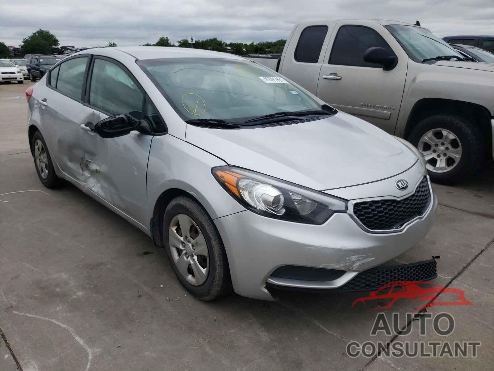 KIA FORTE 2016 - KNAFK4A67G5562955