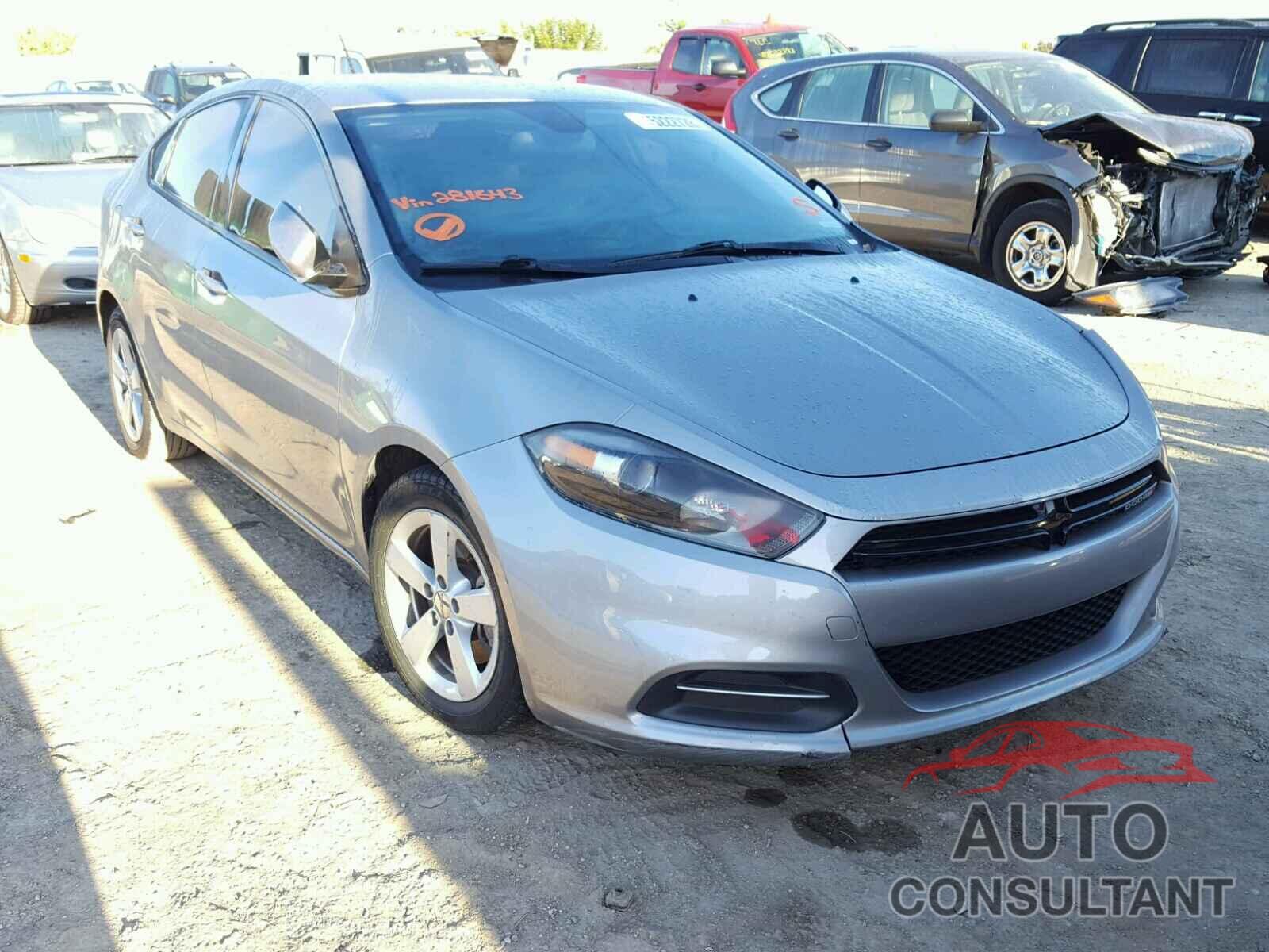 DODGE DART 2015 - 1C3CDFBB7FD281643