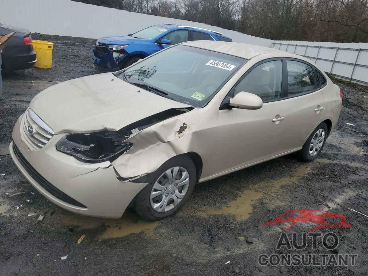 HYUNDAI ELANTRA 2010 - KMHDU4AD3AU201136