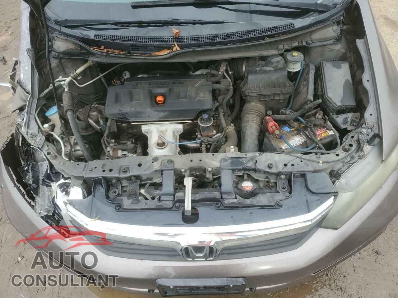HONDA CIVIC 2012 - 2HGFB2F86CH591837