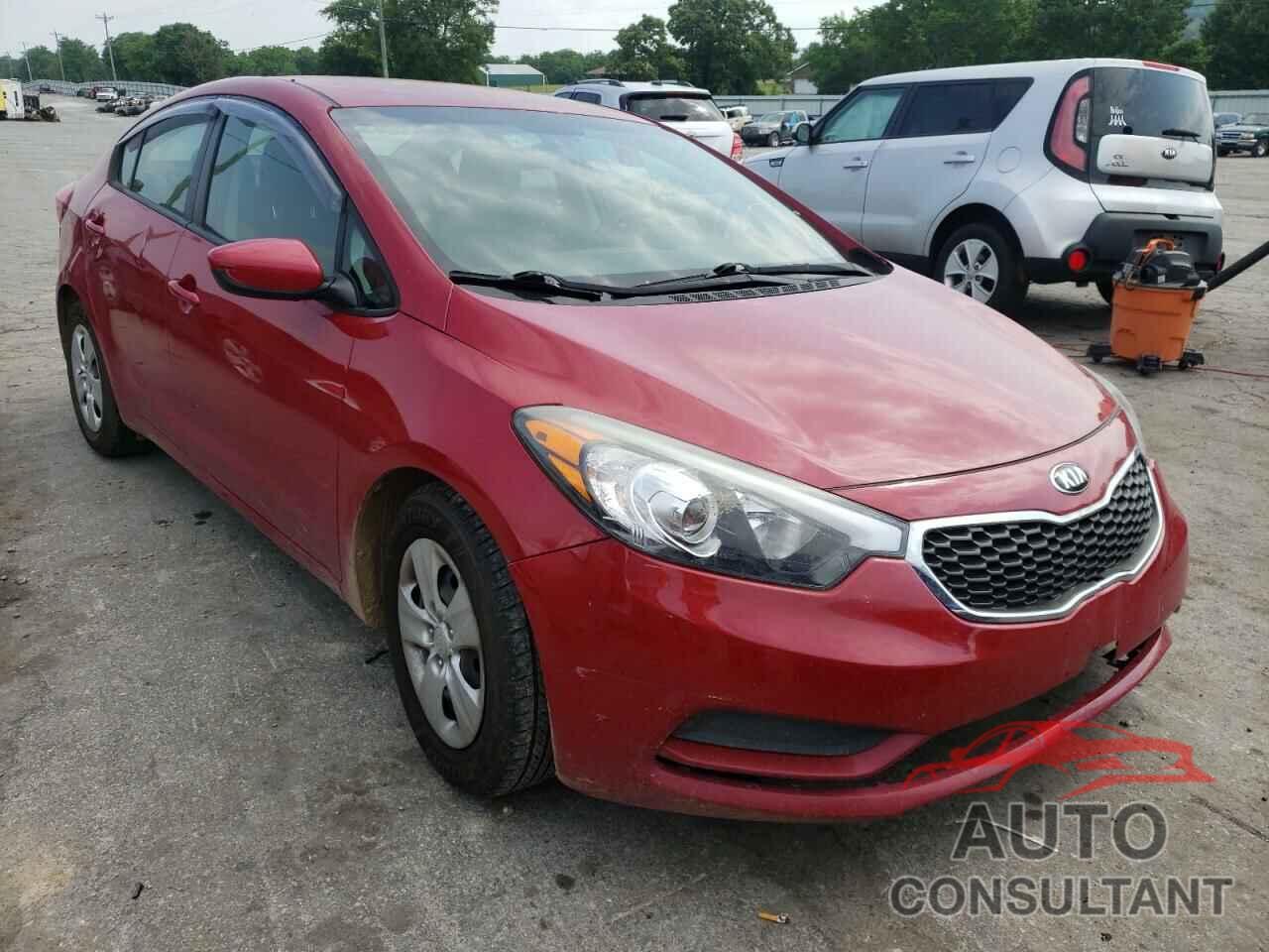 KIA FORTE 2016 - KNAFK4A62G5459328