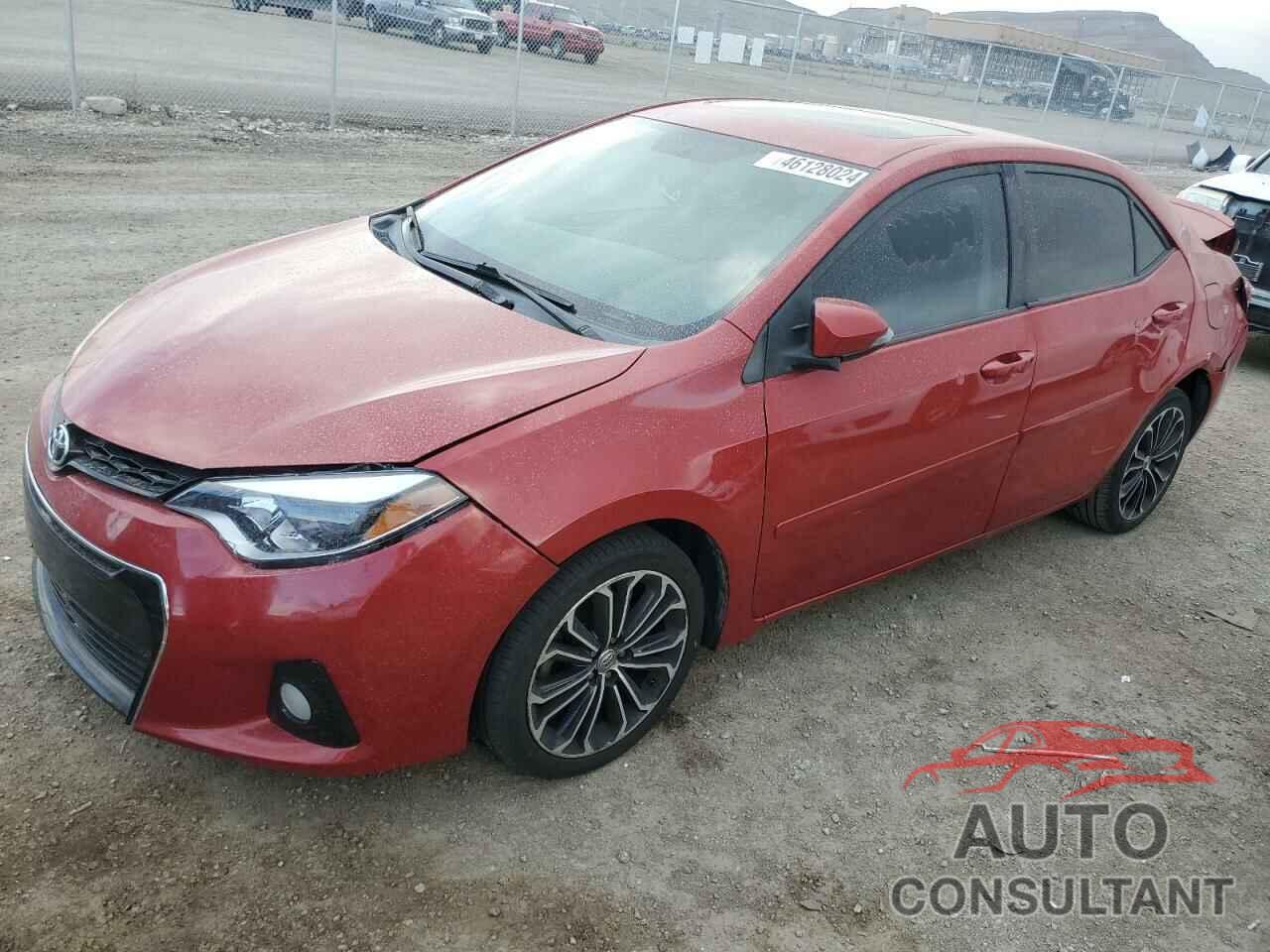 TOYOTA COROLLA 2016 - 5YFBURHE6GP383735