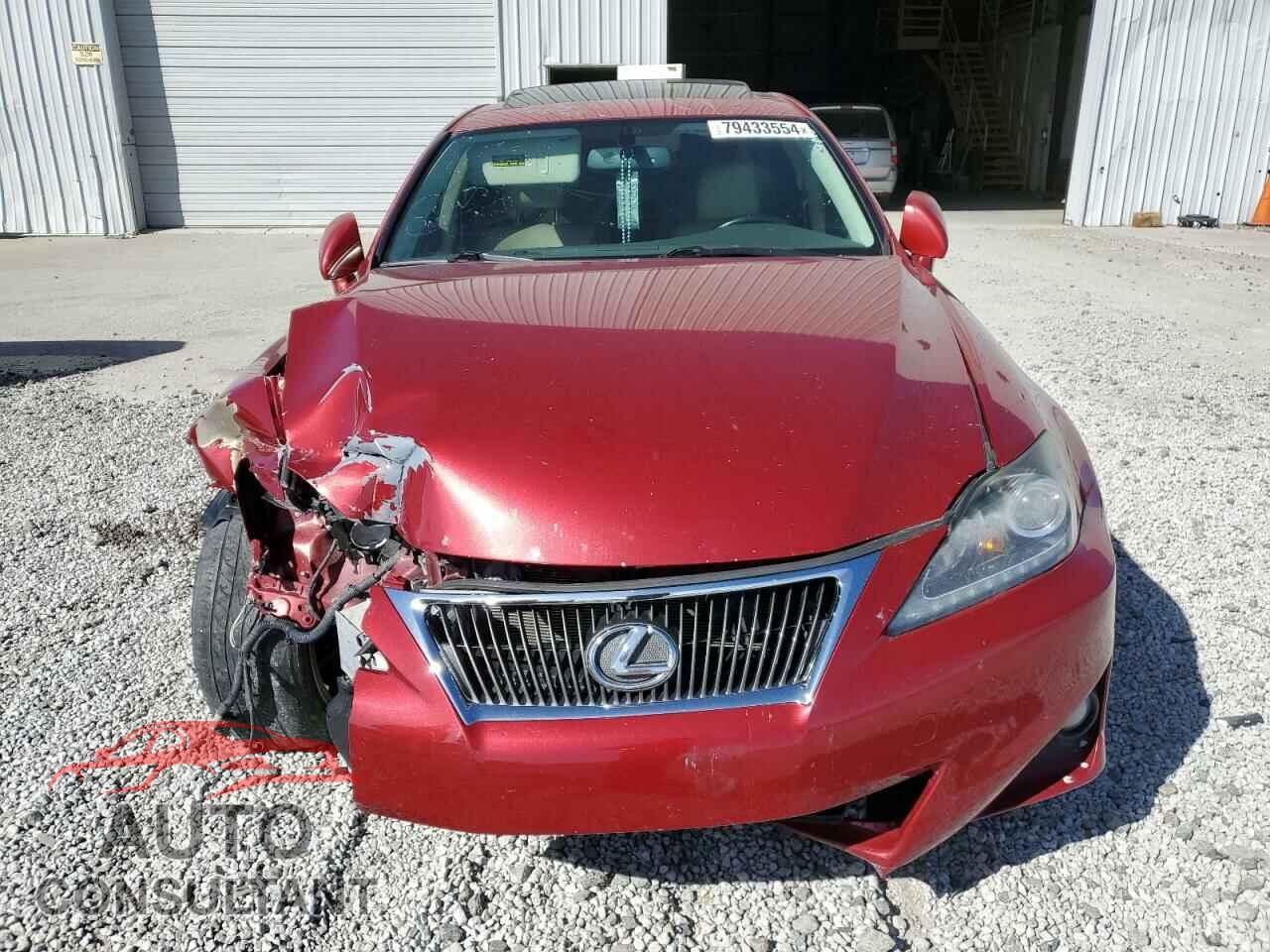 LEXUS IS 2013 - JTHCF5C21D5062410