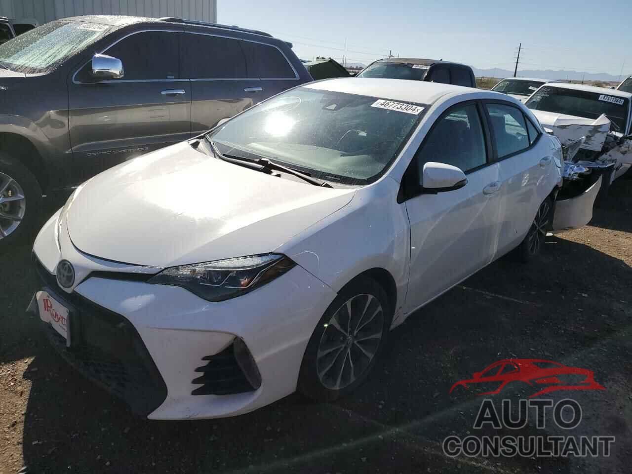 TOYOTA COROLLA 2017 - 5YFBURHE6HP580292
