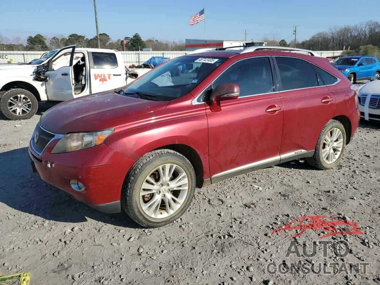 LEXUS RX450 2010 - JTJBC1BA8A2408678
