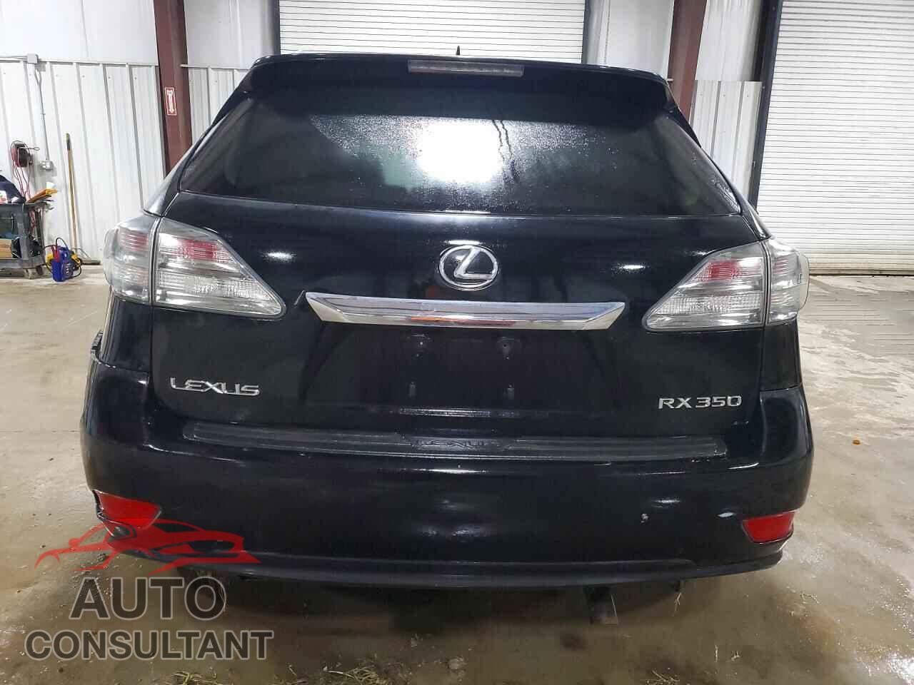 LEXUS RX350 2010 - 2T2BK1BA3AC070495