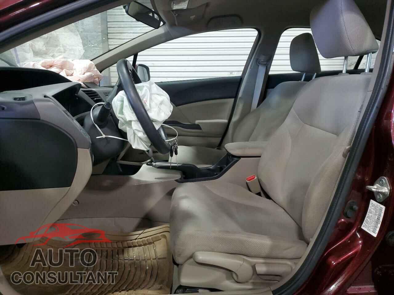 HONDA CIVIC 2012 - 19XFB2F50CE065476