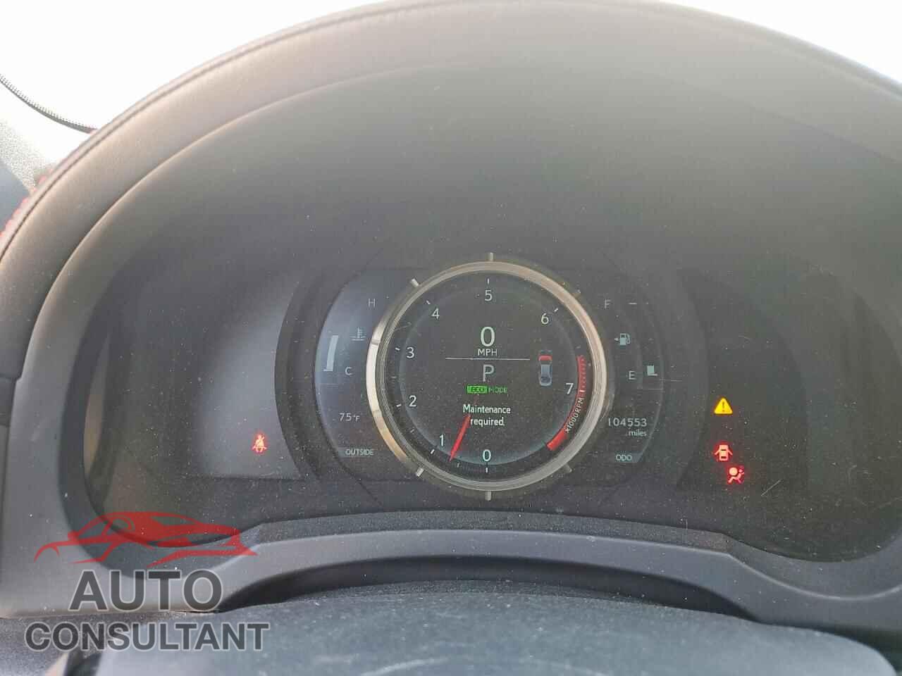 LEXUS IS 2016 - JTHBE1D21G5026100