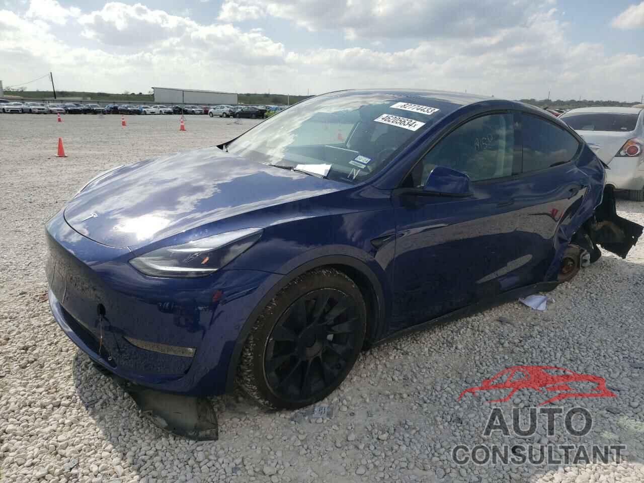 TESLA MODEL Y 2022 - 7SAYGAEE6NF550162