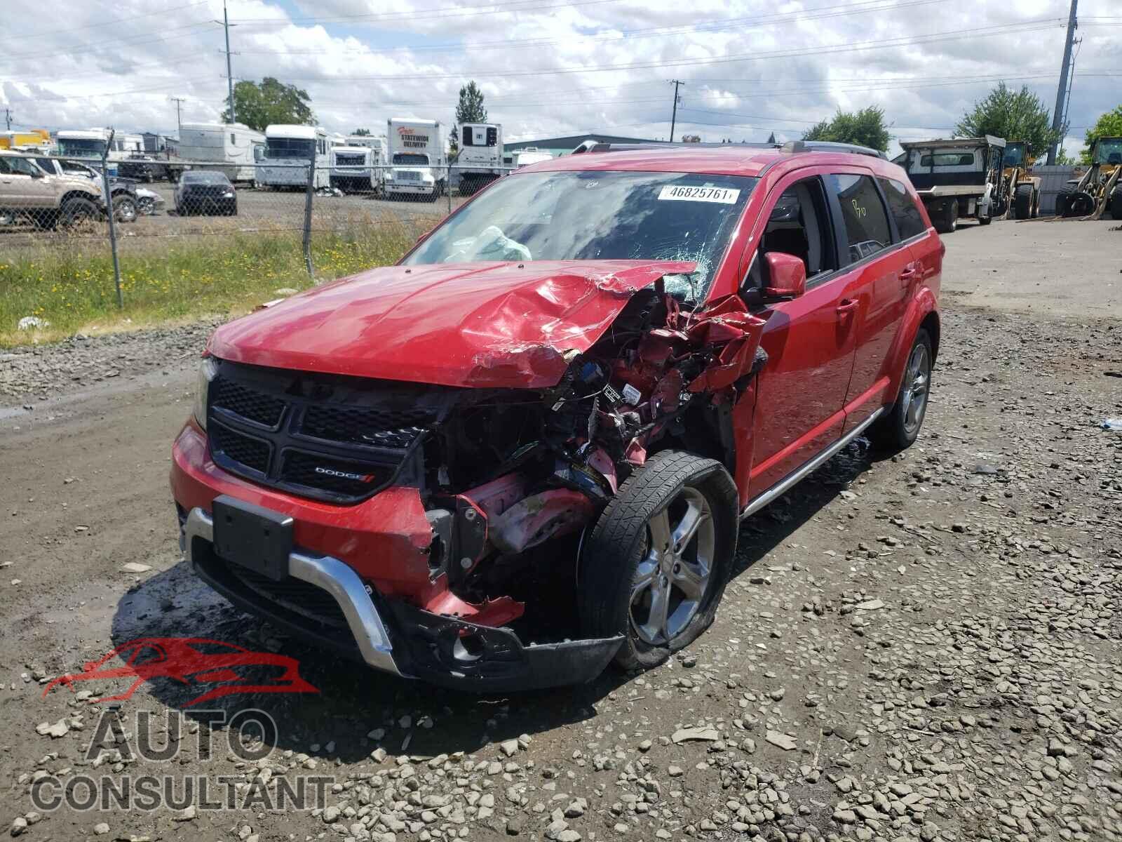 DODGE JOURNEY 2017 - 3C4PDDGG3HT606744