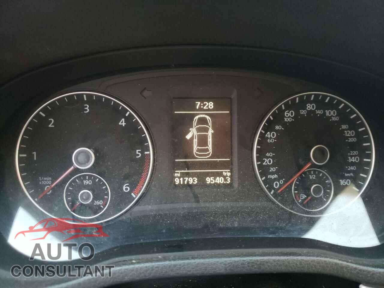 VOLKSWAGEN PASSAT 2013 - 1VWBN7A35DC059493