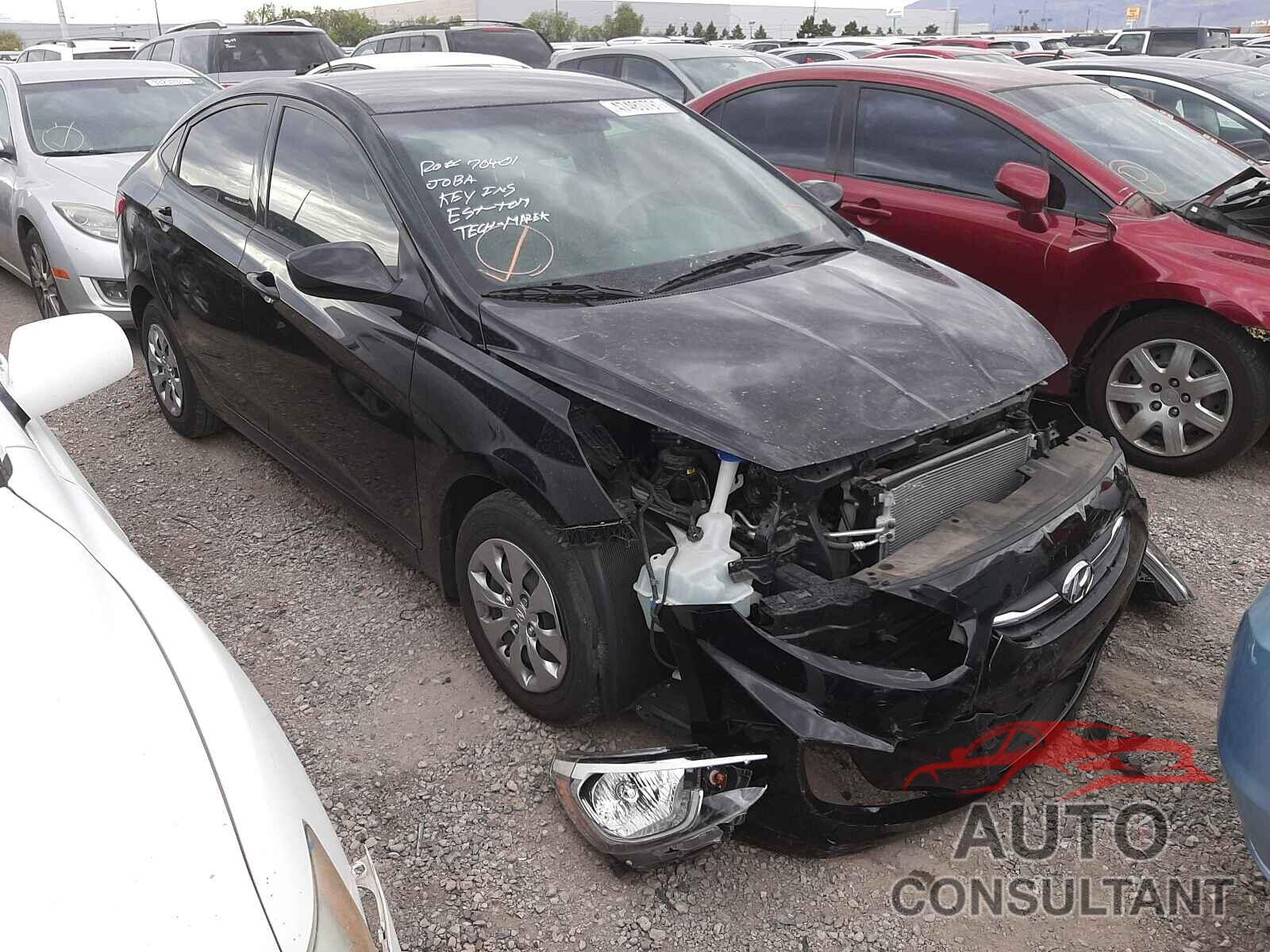 HYUNDAI ACCENT 2017 - KMHCT4AE3HU355072