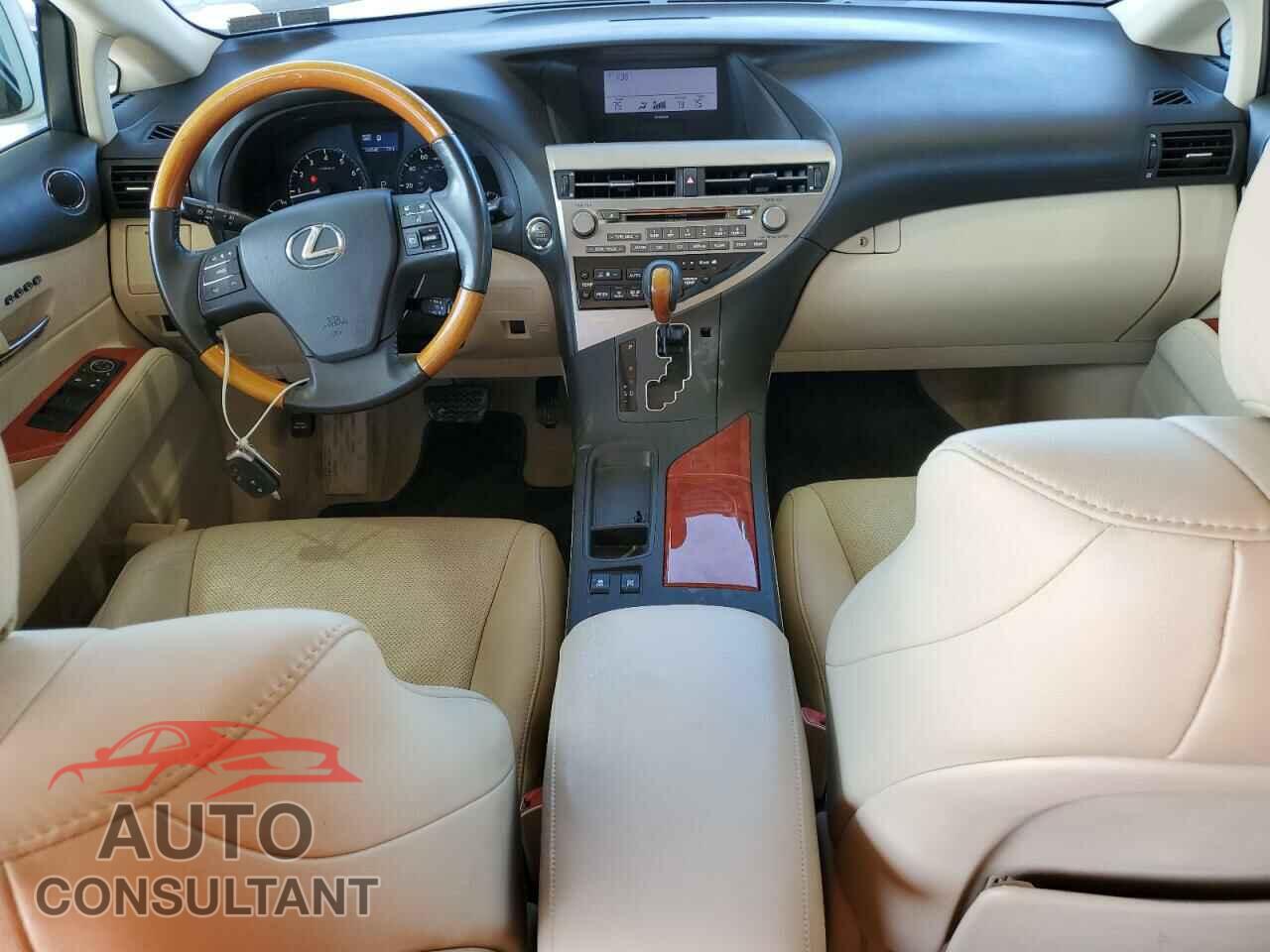LEXUS RX350 2011 - 2T2BK1BAXBC085013