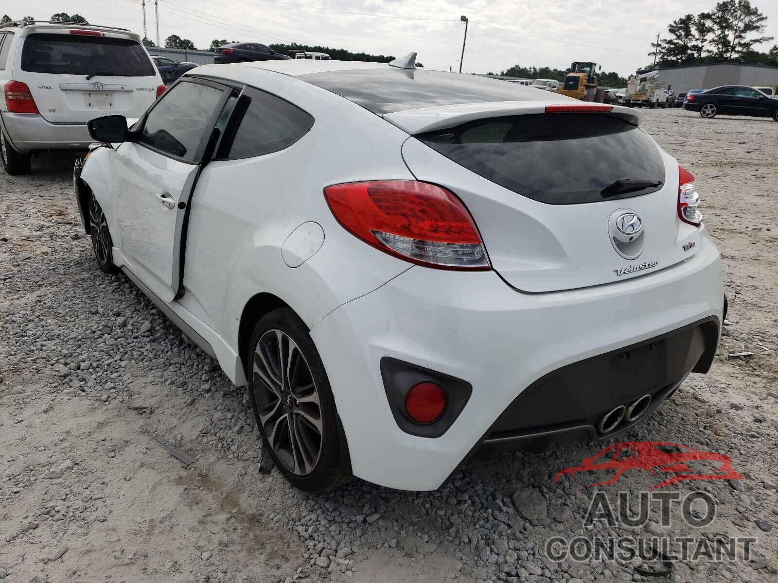 HYUNDAI VELOSTER 2016 - KMHTC6AE6GU282239