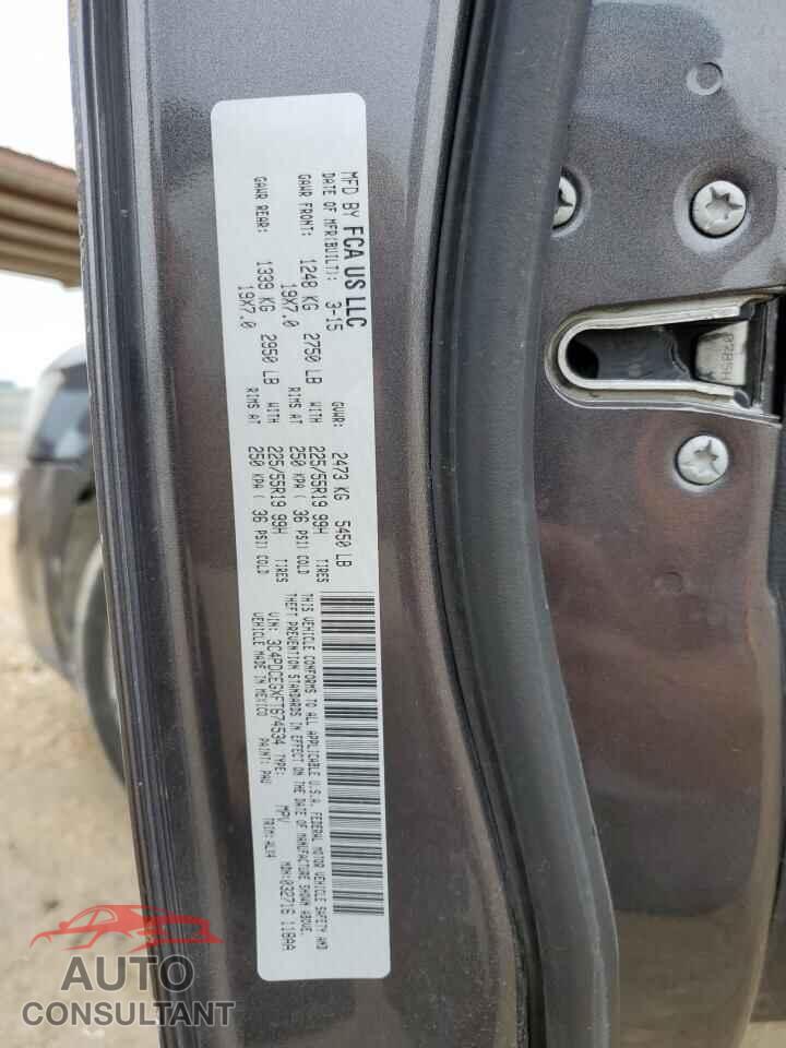 DODGE JOURNEY 2015 - 3C4PDCEGXFT674534