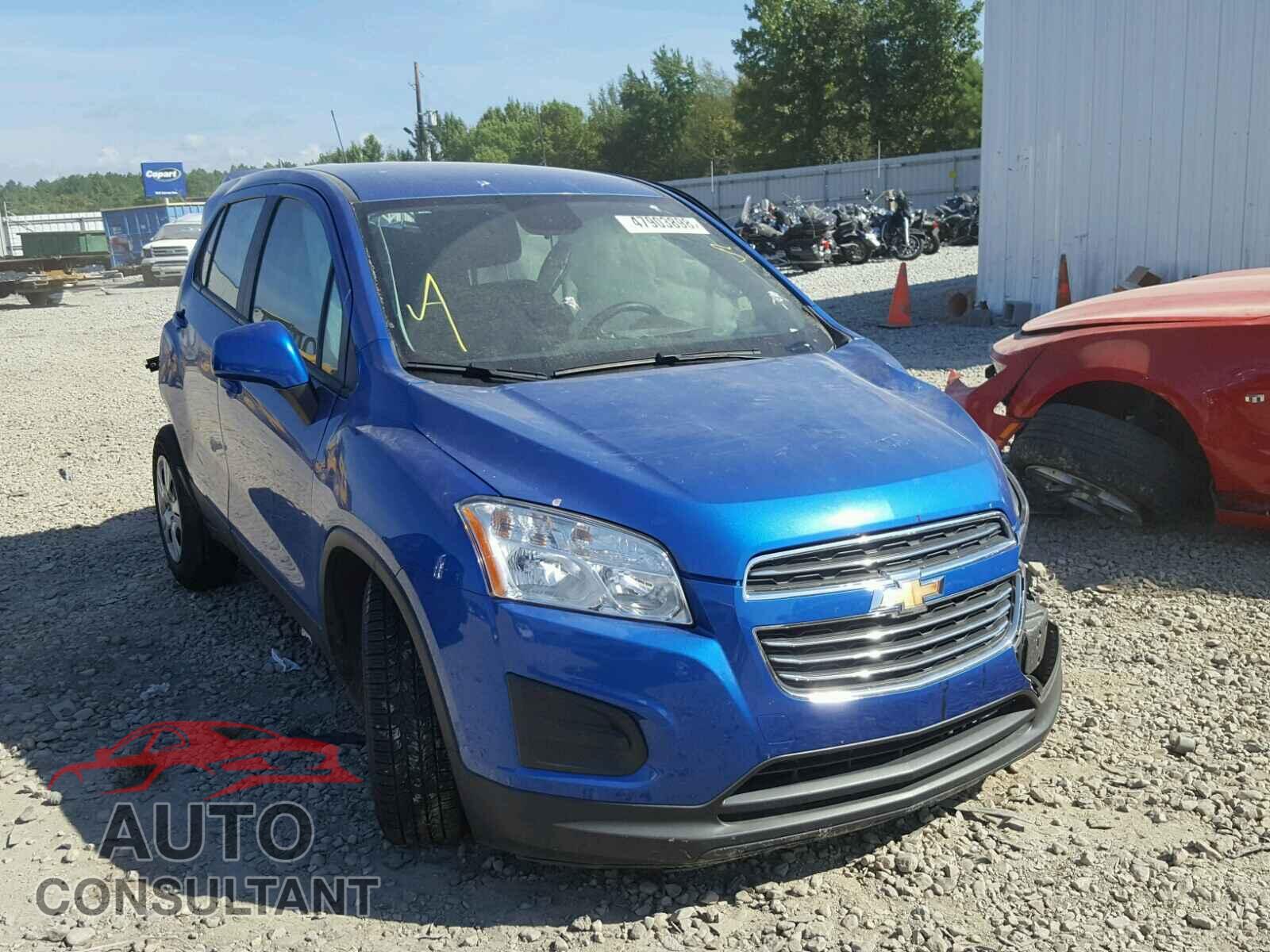 CHEVROLET TRAX LS 2015 - KL7CJKSB6FB123722