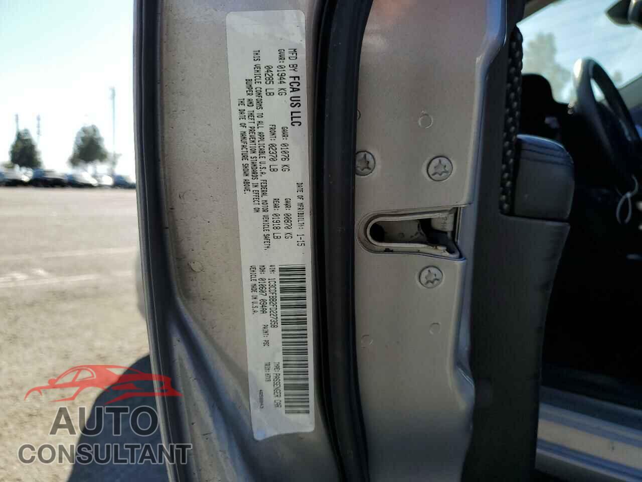 DODGE DART 2015 - 1C3CDFBB2FD227358