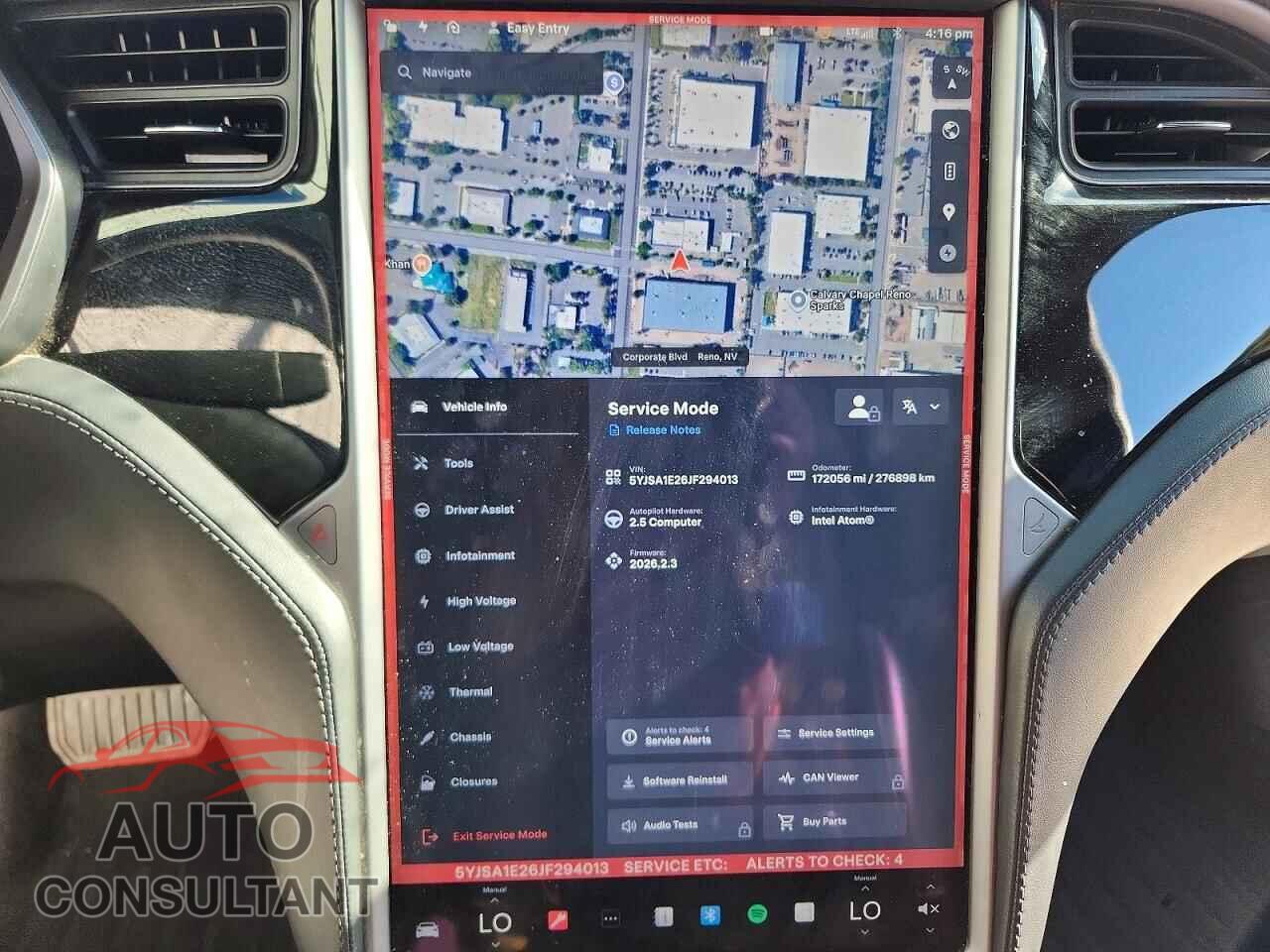 TESLA MODEL S 2018 - 5YJSA1E26JF294013