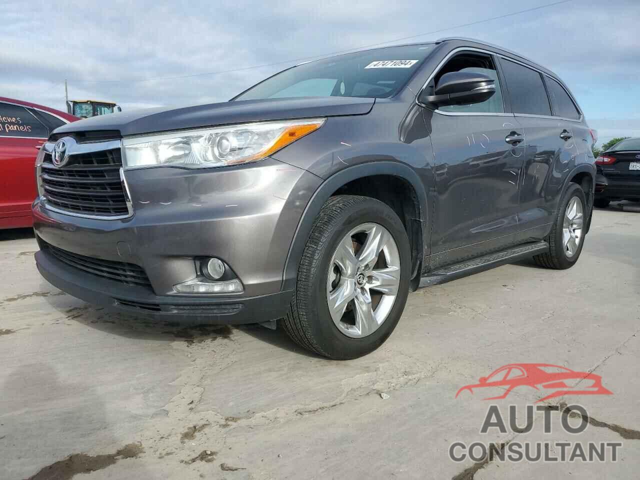 TOYOTA HIGHLANDER 2016 - 5TDDKRFH0GS247085