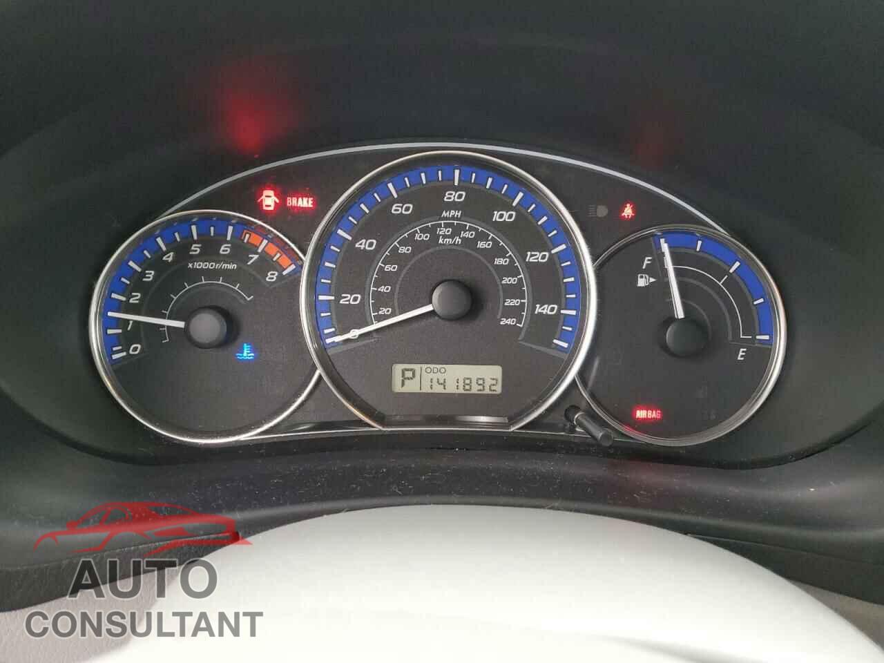 SUBARU FORESTER 2012 - JF2SHADC8CH443581