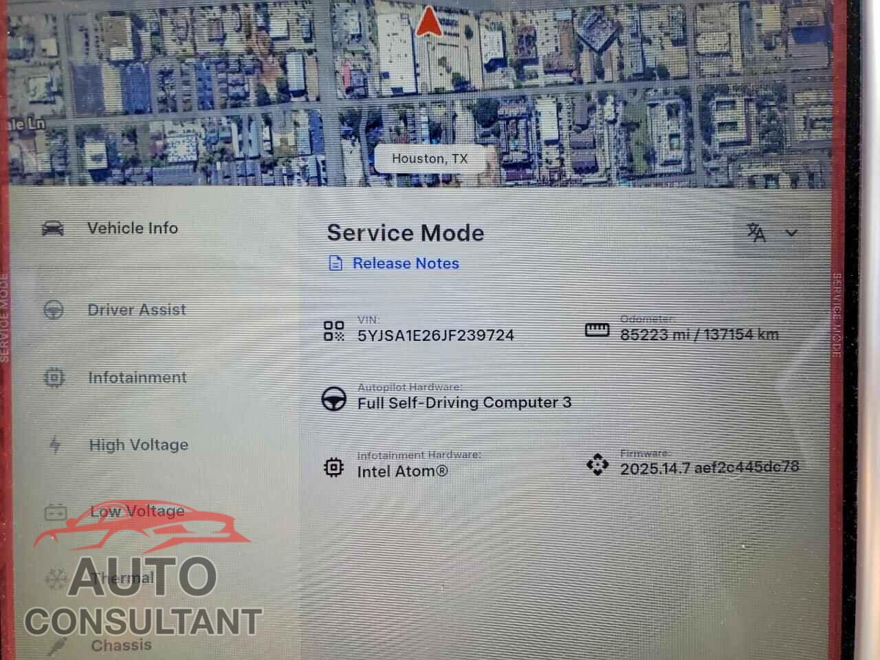 TESLA MODEL S 2018 - 5YJSA1E26JF239724