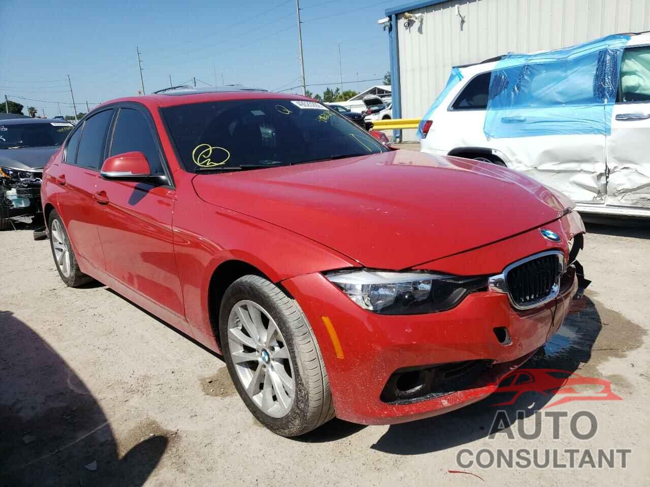 BMW 3 SERIES 2017 - WBA8E1G32HNU16346