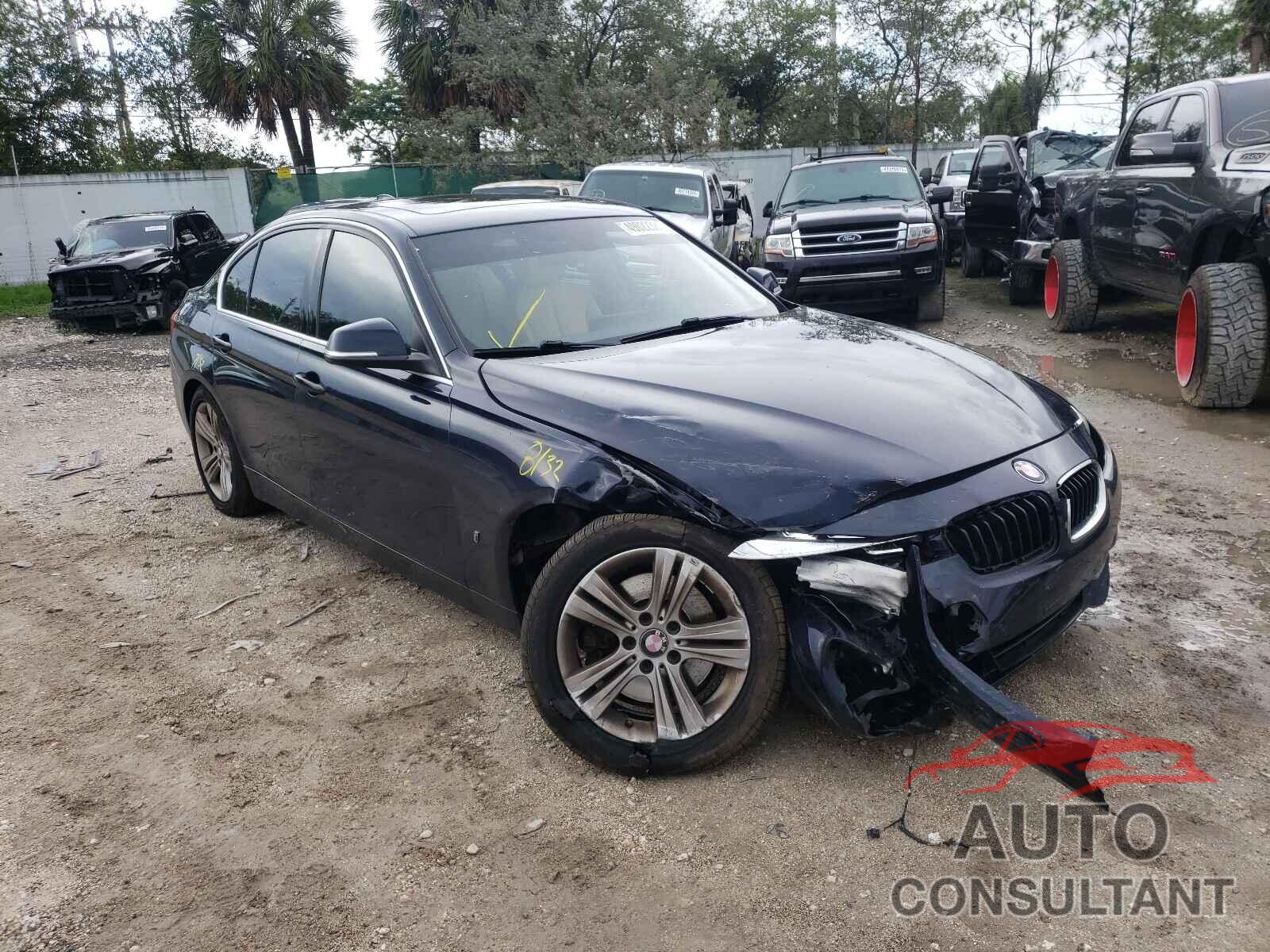 BMW 3 SERIES 2017 - WBA8E1C38HA156676
