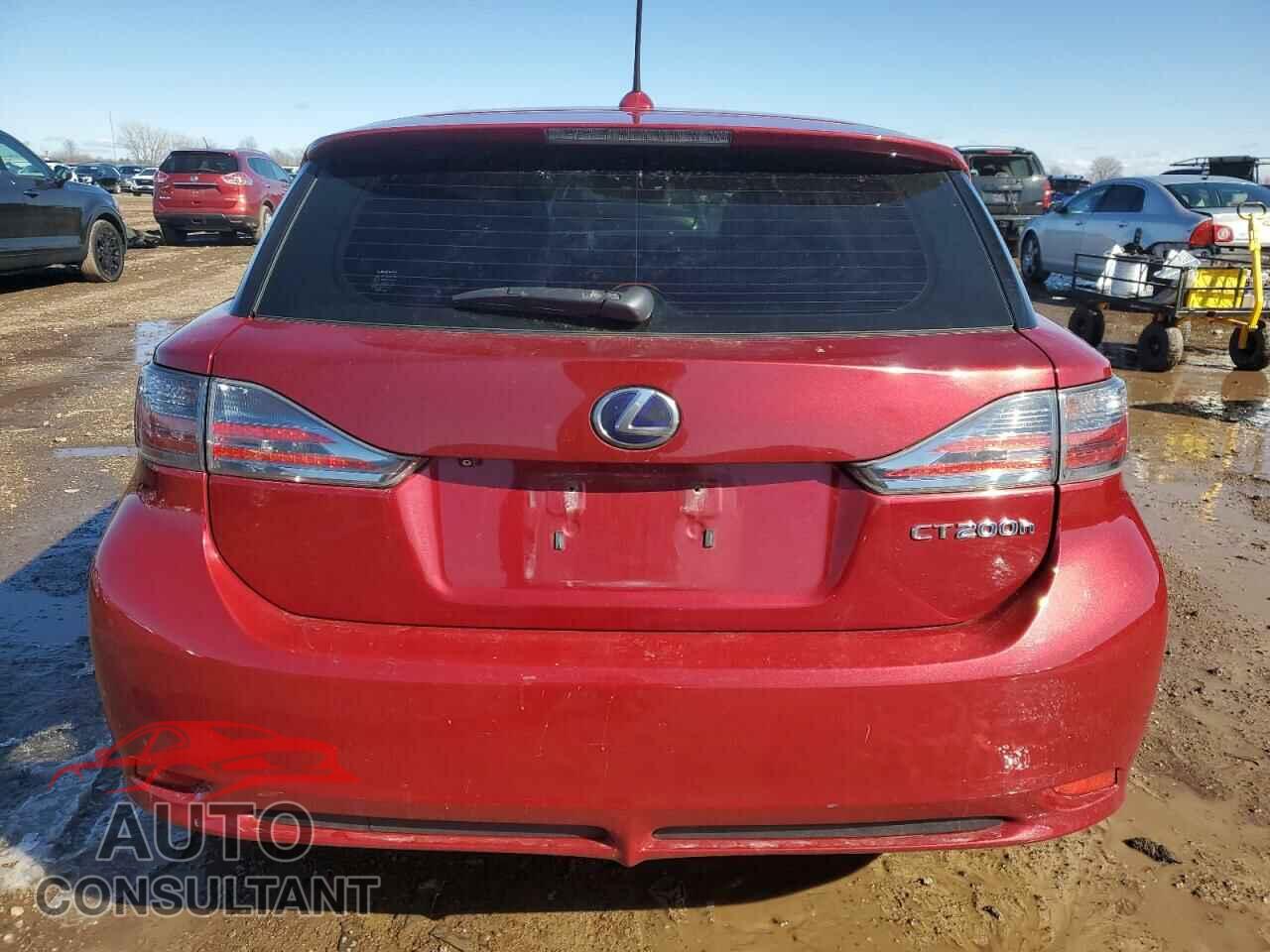 LEXUS CT 200 2012 - JTHKD5BH2C2112058