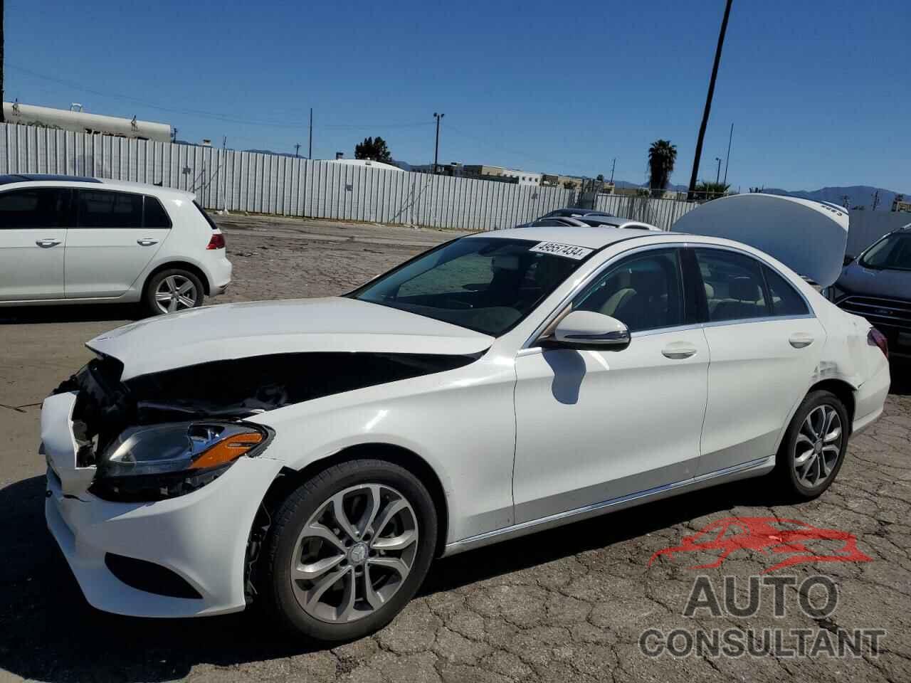 MERCEDES-BENZ C-CLASS 2017 - 55SWF4JB2HU184465
