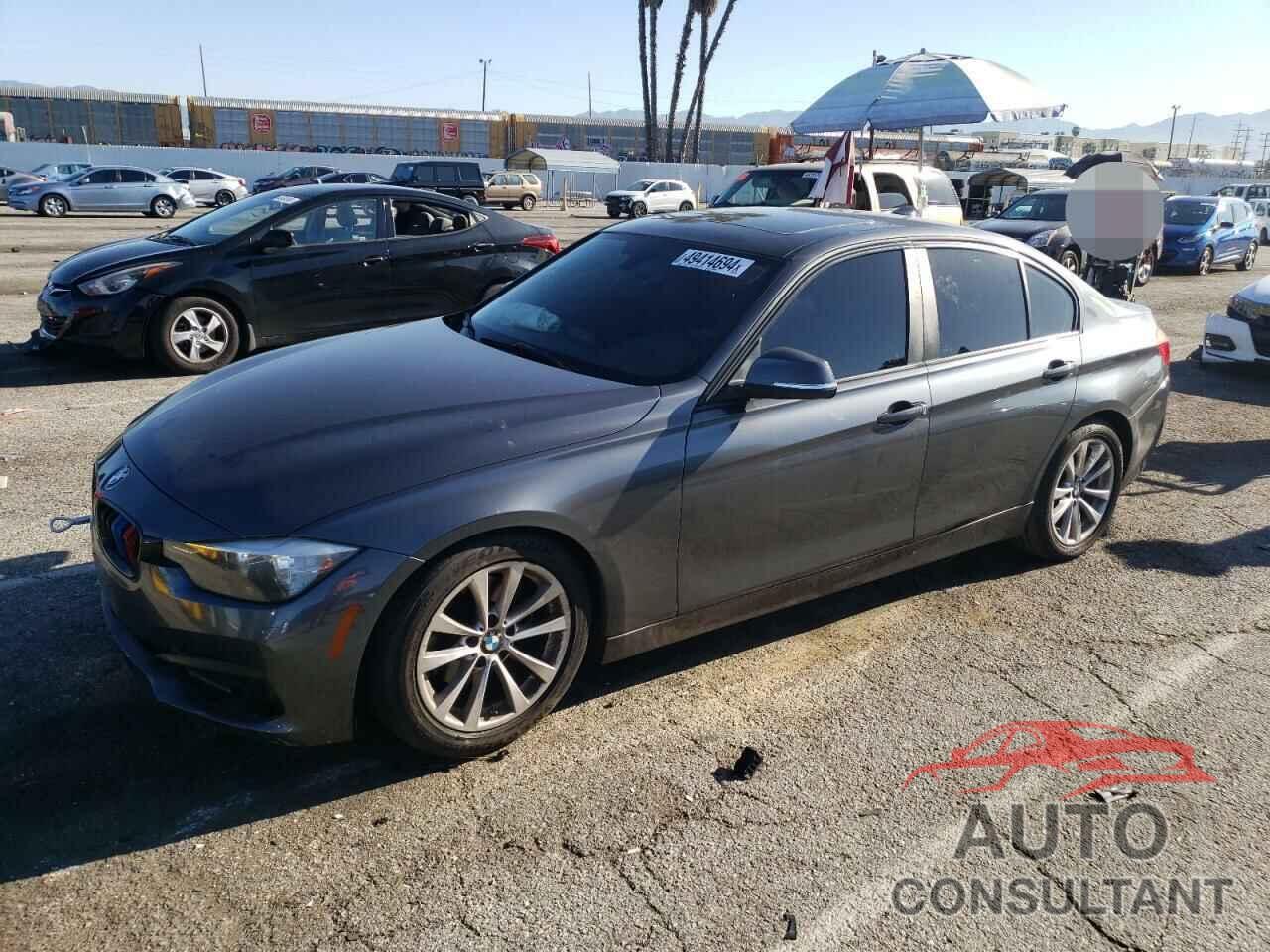 BMW 3 SERIES 2016 - WBA8E1G5XGNT34218