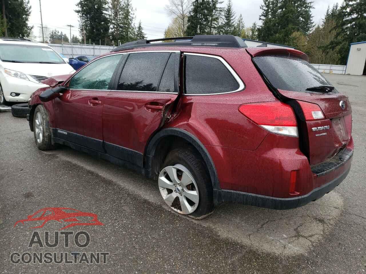 SUBARU OUTBACK 2012 - 4S4BRBKC4C3211914