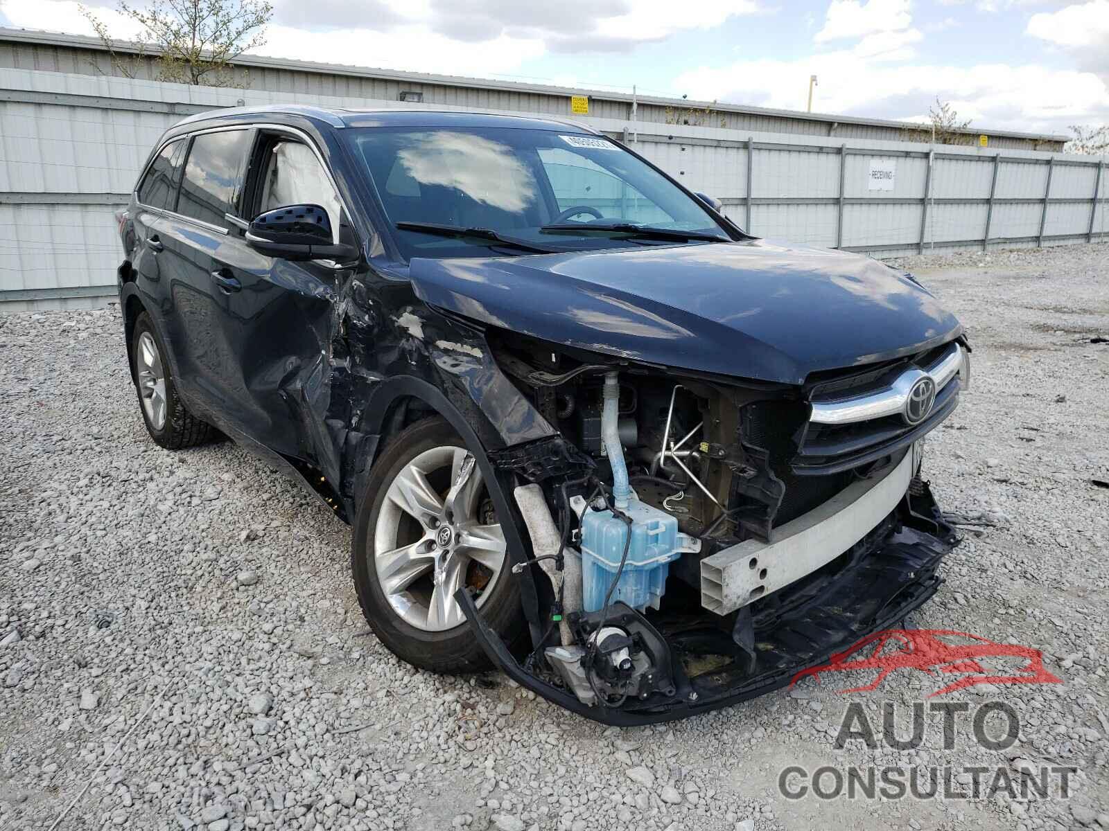 TOYOTA HIGHLANDER 2016 - 5TDDKRFH9GS336444