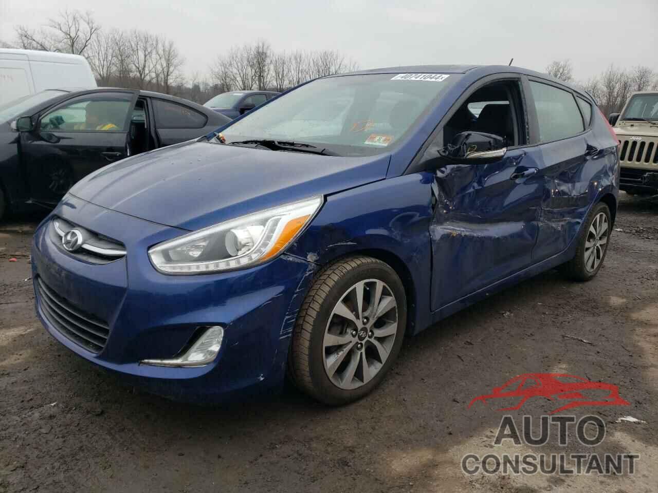 HYUNDAI ACCENT 2017 - KMHCU5AE5HU336283