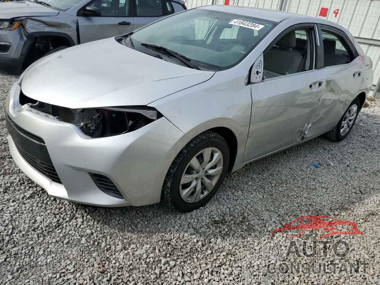 TOYOTA COROLLA 2016 - 2T1BURHE0GC610241
