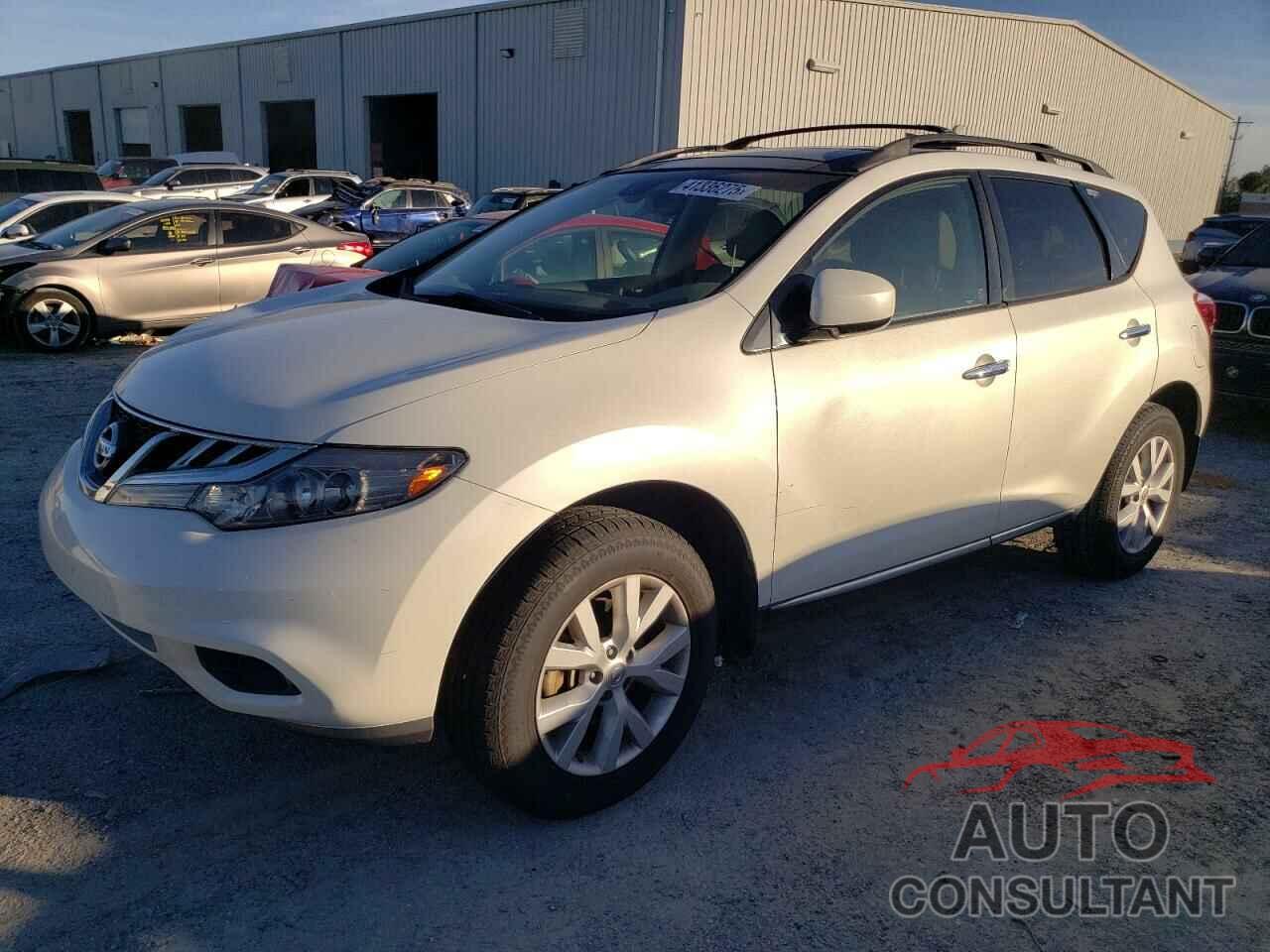 NISSAN MURANO 2012 - JN8AZ1MU0CW112719